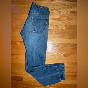 Vintage 70s Levi’s Orange Tab 505 Jeans 34x32